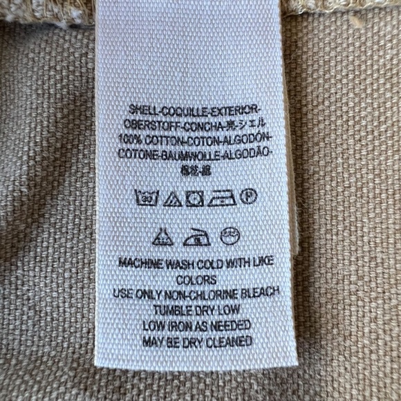 Free People cotton canvas distressed cargo utility style mini skirt - Picture 8 of 8